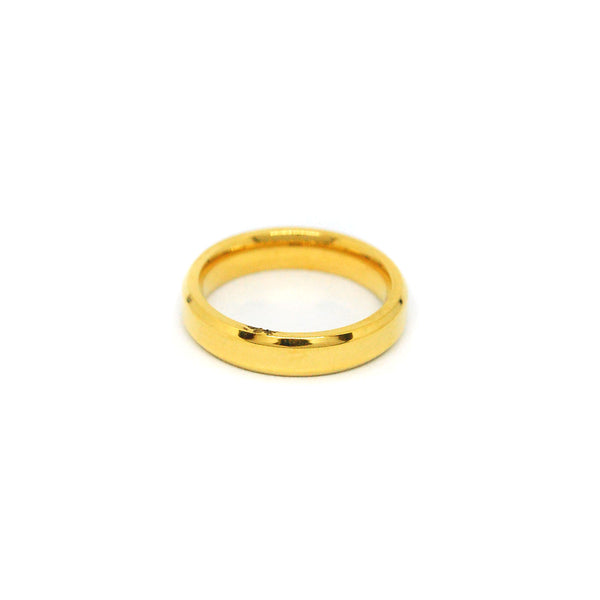 ESR 7823: Maya IPG Glossy 4mm Flat Curved CF Ring – EMO Jewelry Philippines