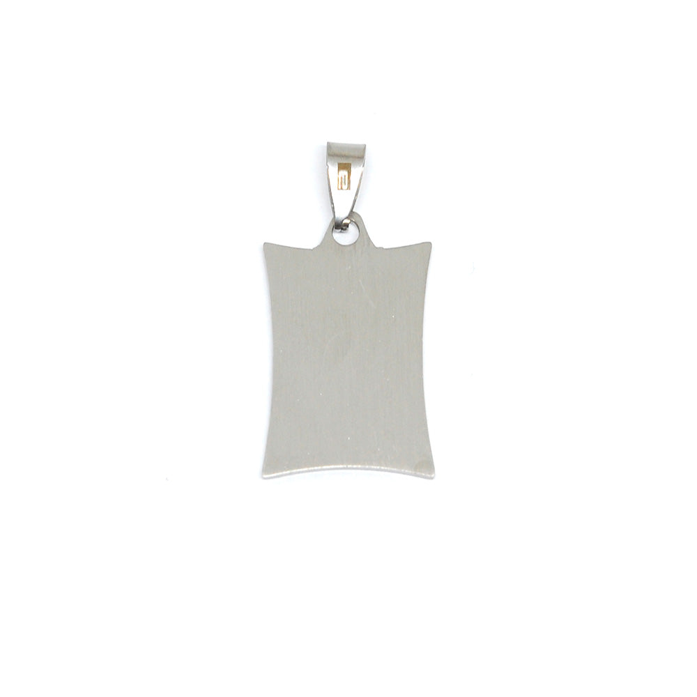 ESP 5681 : Med Concave Rectangular Dog Tag w/ Free Face Engraving