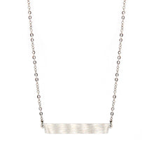 ESN 5704: Love Bar Necklace w/ 18