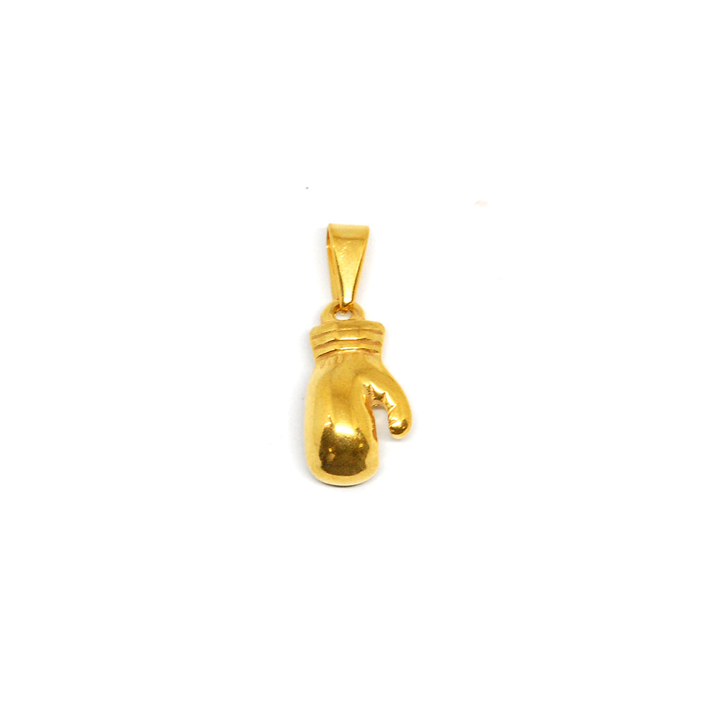 ESP 6173 : Gold Plated "Boxing Is My Life" Pendant