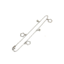 ESA 6357 : Cute 5-Petal Fat Flower & Balls Anklet