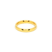 ESR 7816: Tessie Rounded Gold-Plated 3mm Band