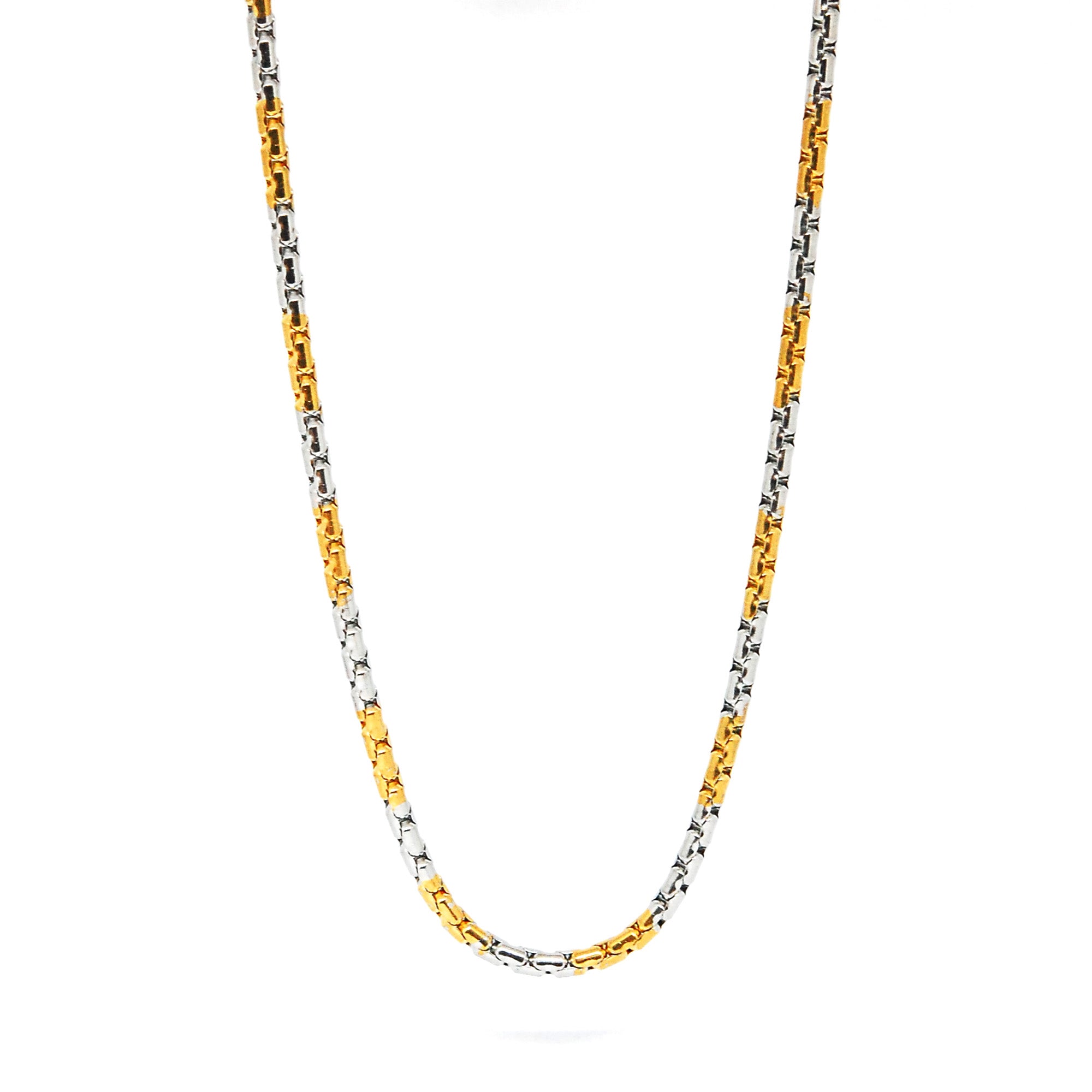 ESCH 6939: 23" 2-Tone Xtra Thick Blecher Chain (4mm)