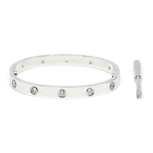 ESBG 7461: Hard S/S 6.1mm 10-Drill Bangle w/ Free Screwdriver