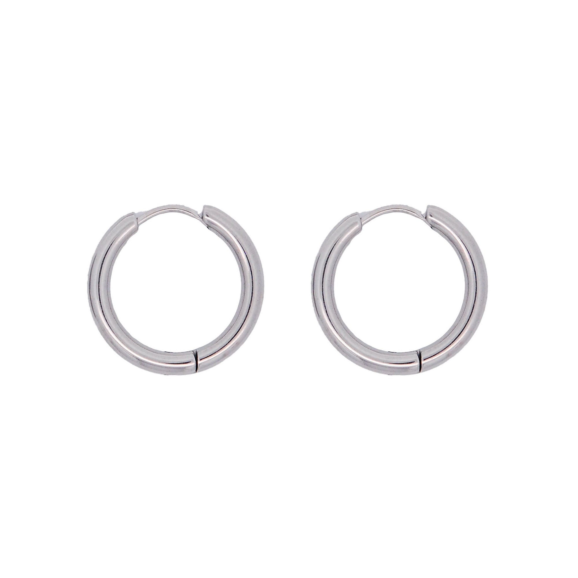 ESE 7576: Zoey Round Hoops (19mm)