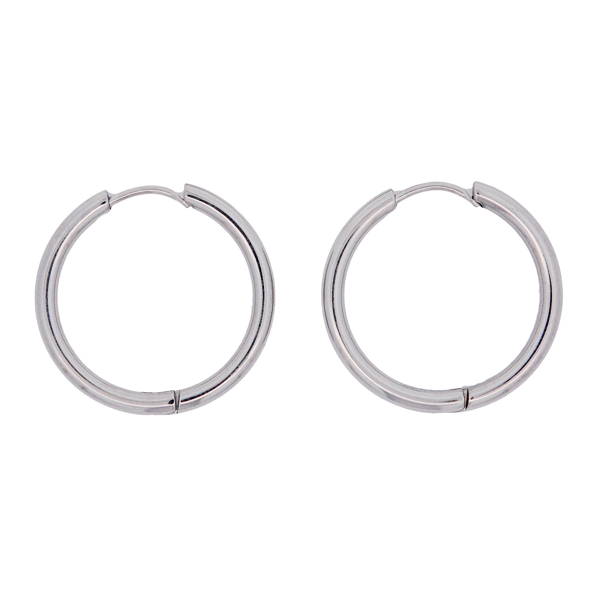 ESE 7577: Zoey Round Hoops (25mm)