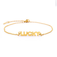 ESBL 7615: Gold-Plated Lucky Bracelet (7