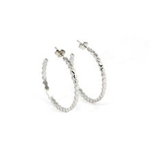 ESE 7707: Large Multi-Hexaball Hoop Earrings (33mm)