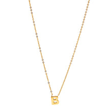 All IPG Fixed Letter Necklace (18