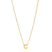 All IPG Fixed Letter Necklace (18