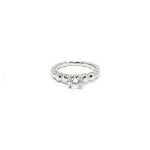 ESR 5843: Avery 0.5 Carat Solitaire Ring w/ All Around Ball Band