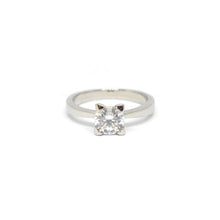 ESR 7280: Hope S/S 6mm Solitaire w/ Basket Setting