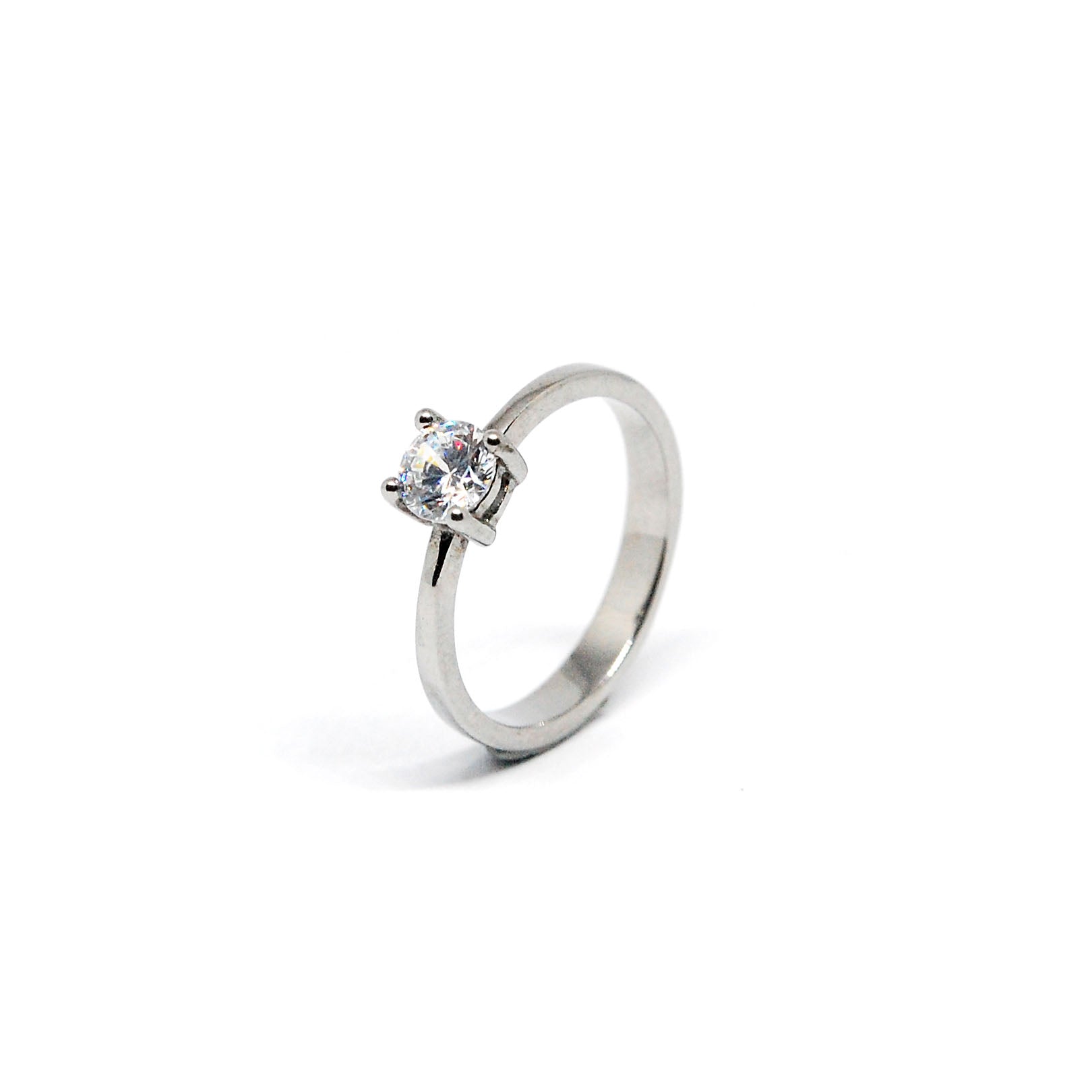 ESR 7278: Taylor 0.5 Carat Cz 4-Prong Solitaire