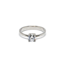 ESR 7278: Taylor 0.5 Carat Cz 4-Prong Solitaire