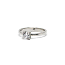 ESR 7278: Taylor 0.5 Carat Cz 4-Prong Solitaire