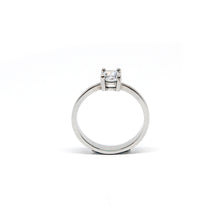 ESR 7278: Taylor 0.5 Carat Cz 4-Prong Solitaire