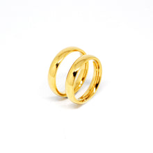 ESR 7820: Joyce Flat Comfort Fit Gold Plated Ring (4mm)