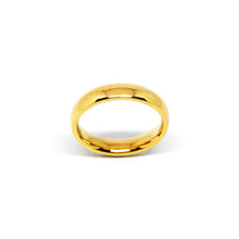 ESR 7820: Joyce Flat Comfort Fit Gold Plated Ring (4mm)
