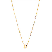 All IPG Fixed Letter Necklace (18