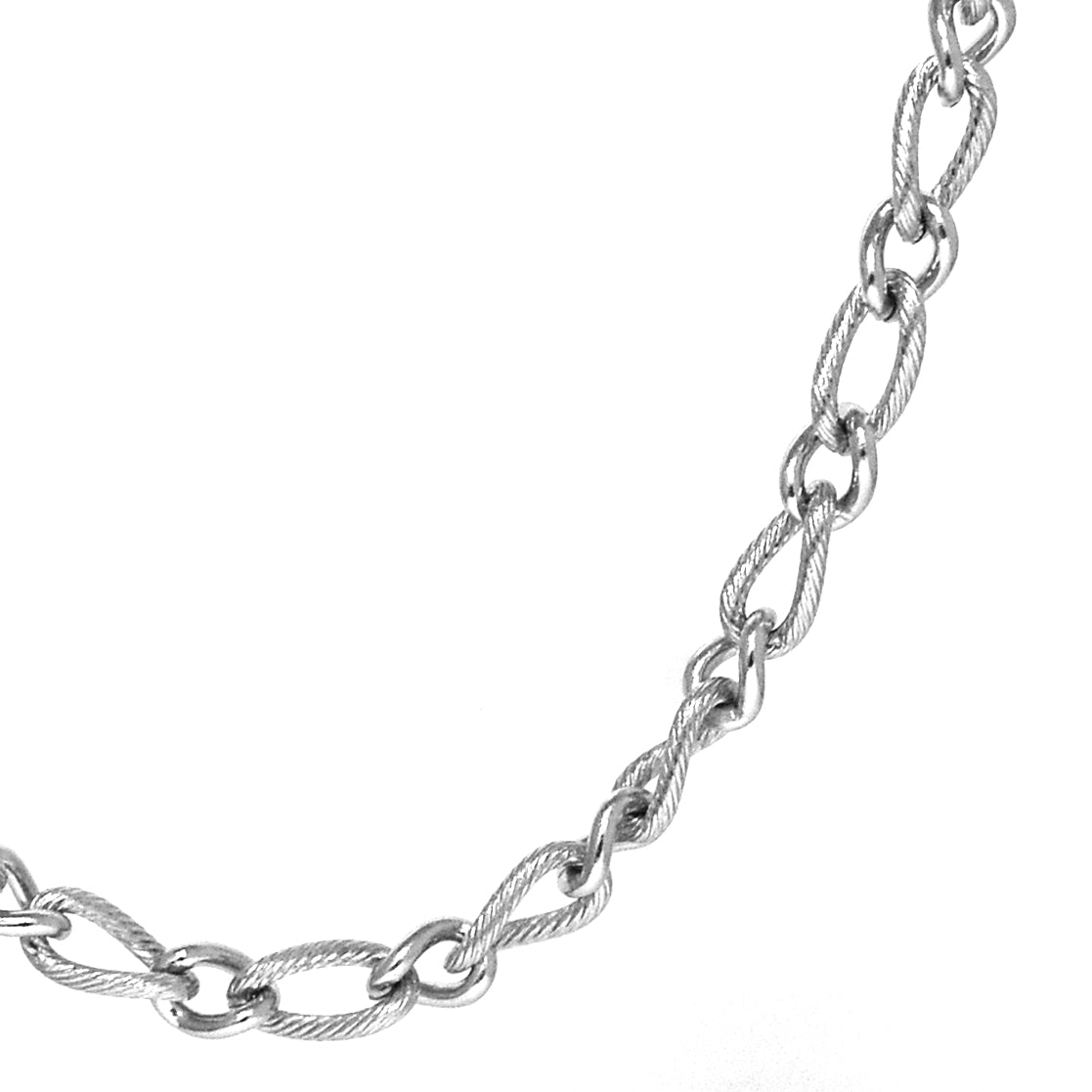 ESCH 5138: Glossy / Etched Mother & Son Chain (6mm)