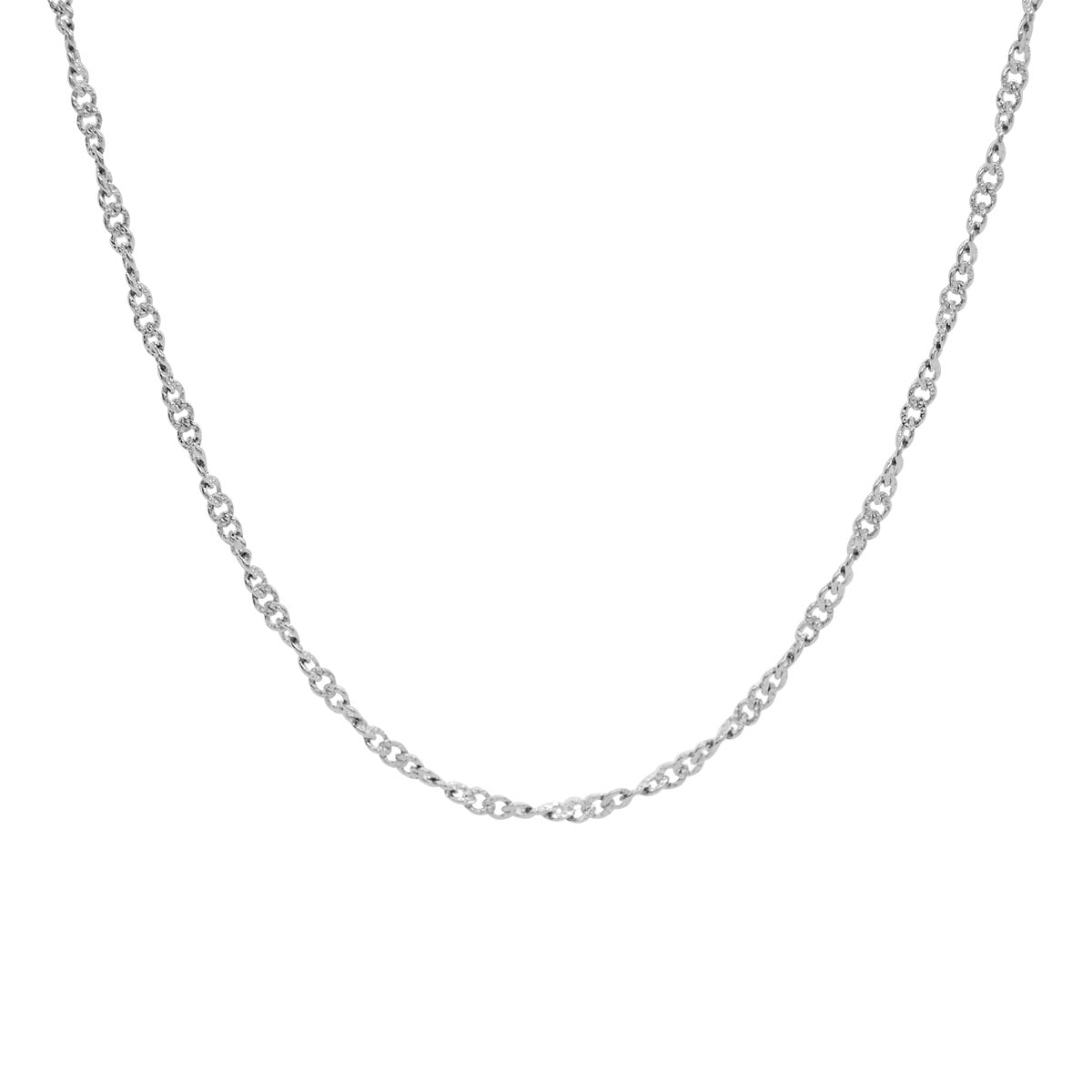 ESCH 6208: 19" Ultra-Thin Twisted Curb Chain