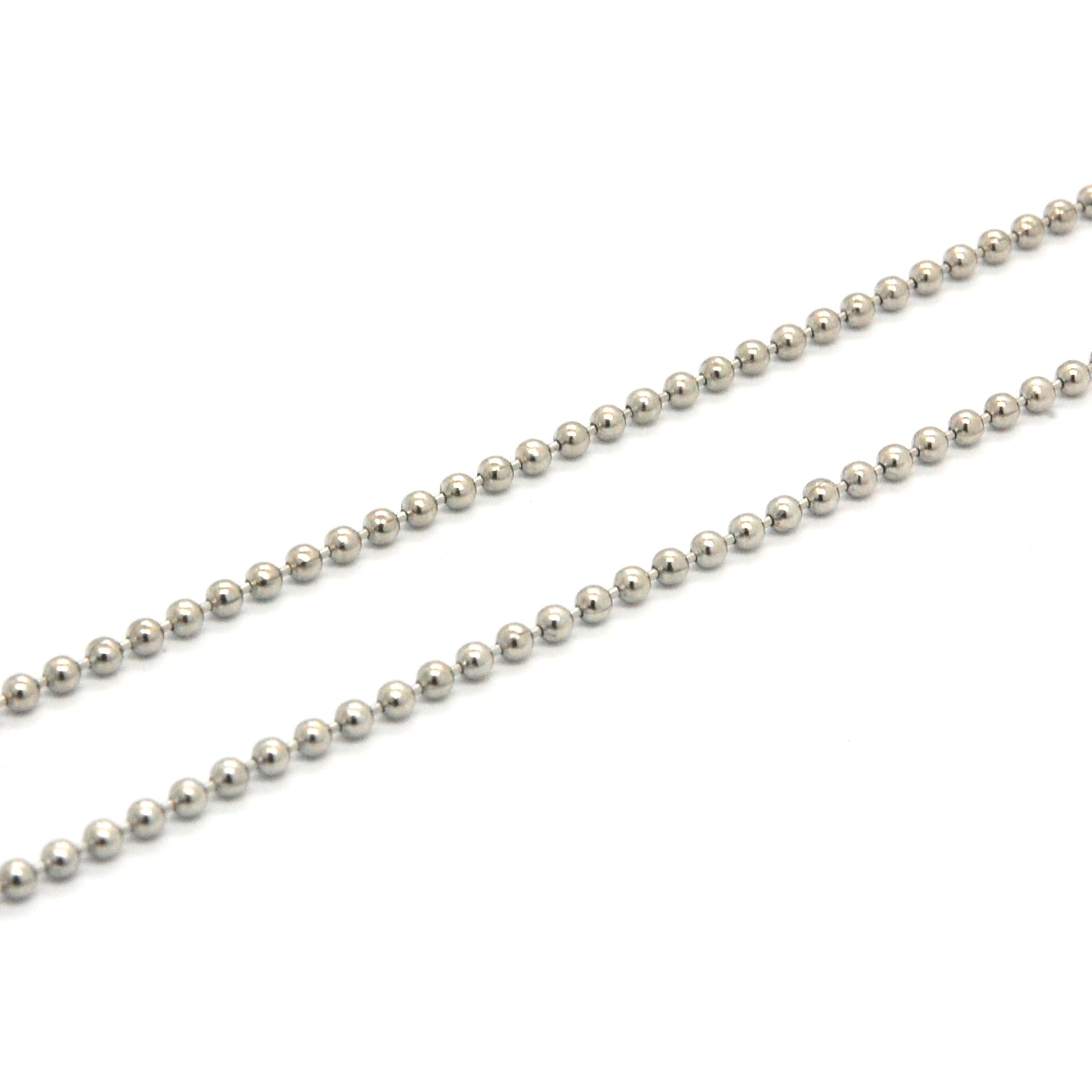 ESCH 6415: 19.5" Ultra-Thin Ball Chain (1mm)