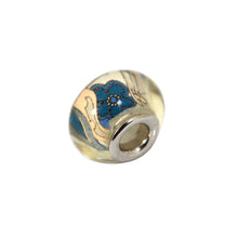 ESCM 4789: Murano Blue & White Flowers