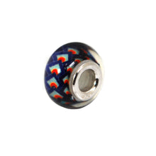 ESCM 4795: Murano Peacock Blues (Blue,Red)