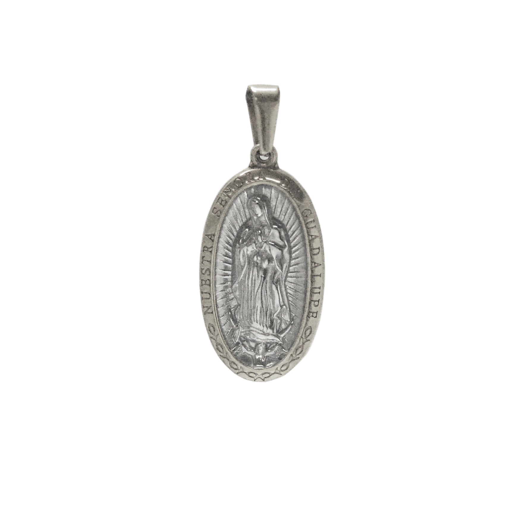 ESP 5631: Lady of Guadalupe Oval Pdant