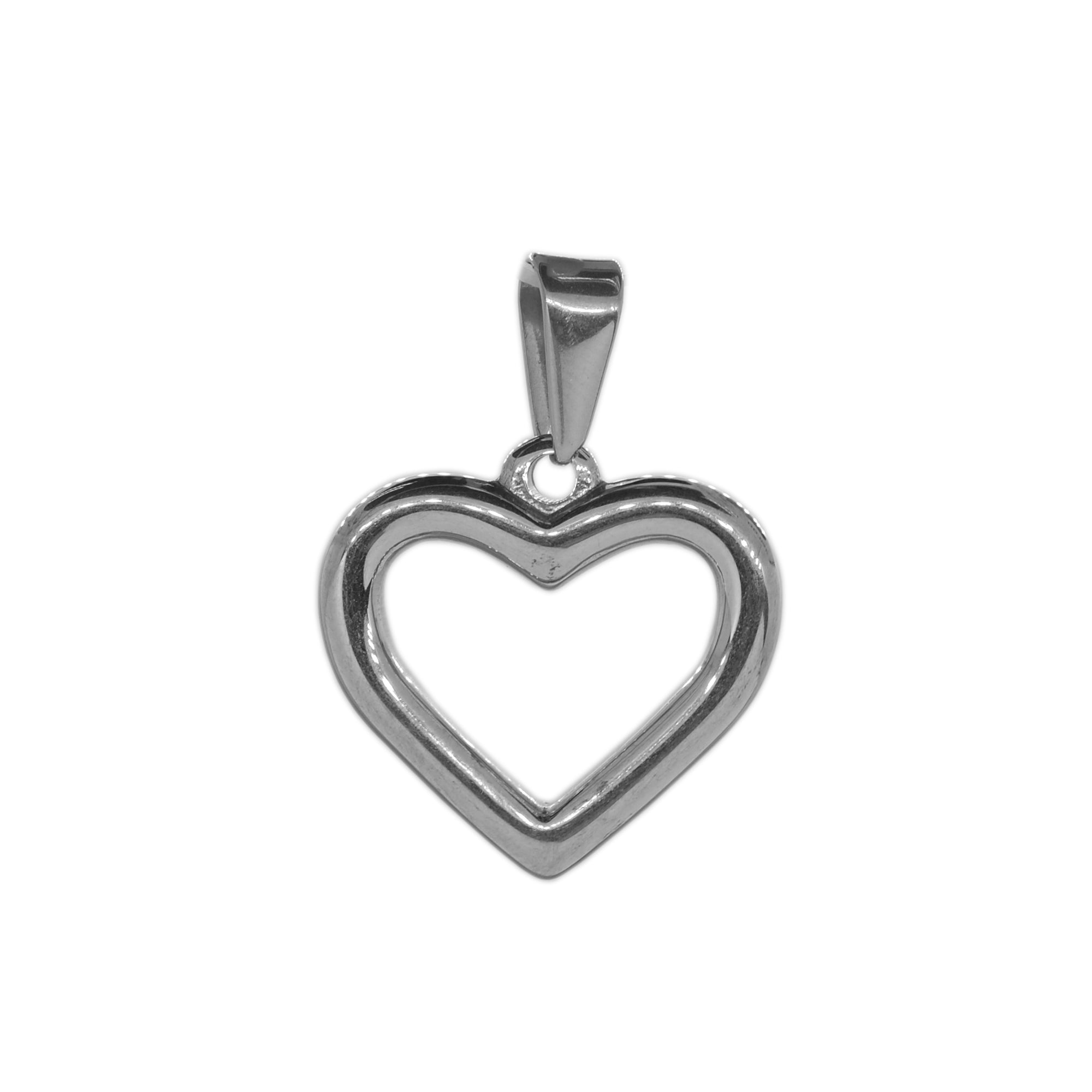 ESP 5757: Balanced Heart Outline Pendant