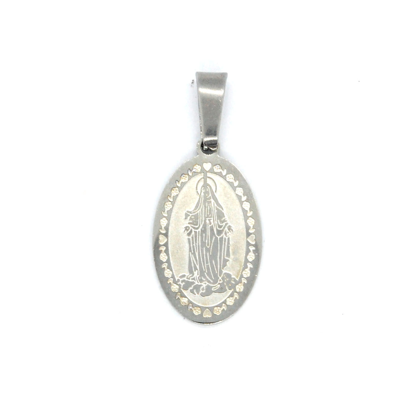 ESP 6010: Medium Standing Mamma Mary Oval Pendant