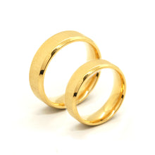 ESR 7826: Stephanie All Gold 6mm Satin Finish Band