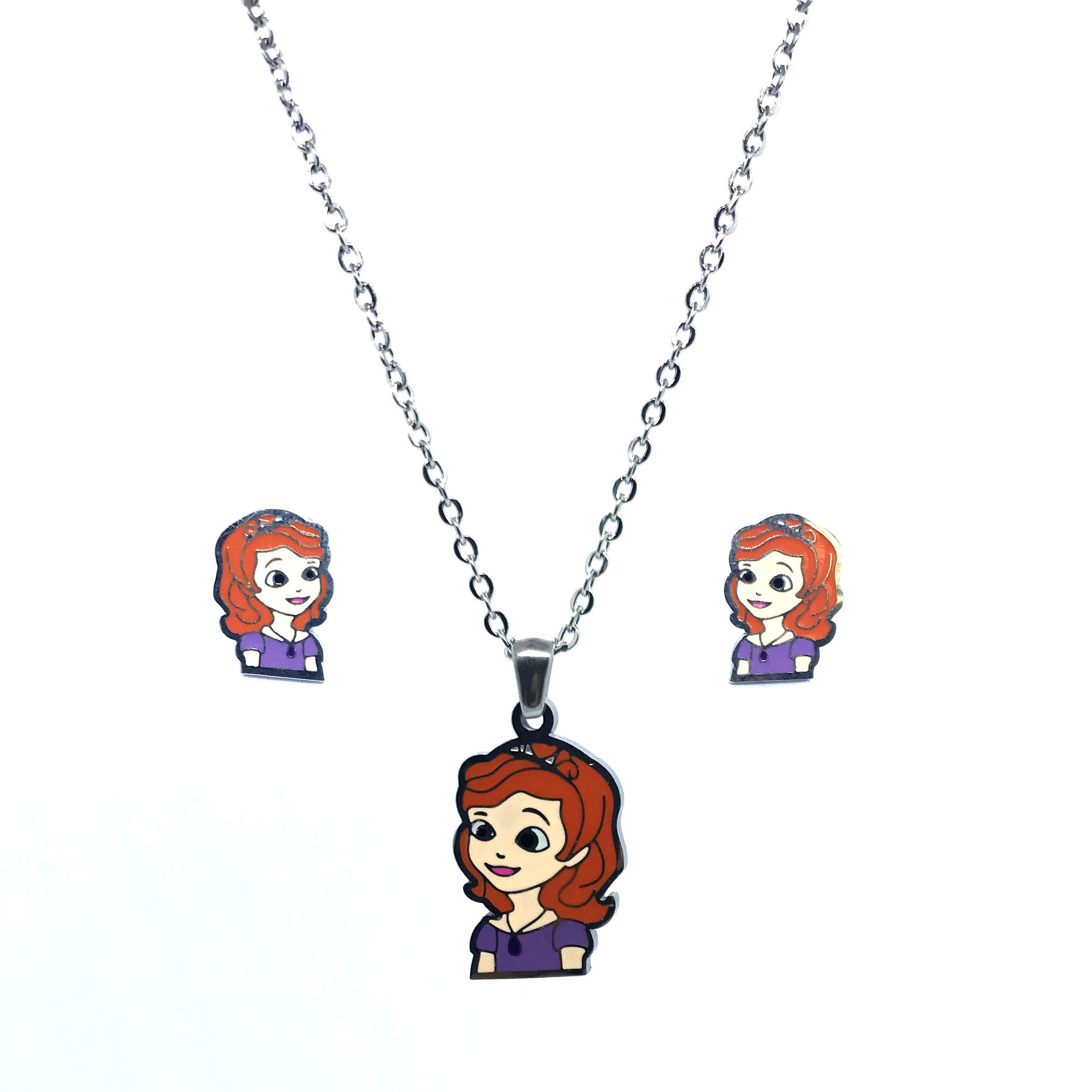 SET 6164: Princess Sofia The 1st Necklace & Earrings Set