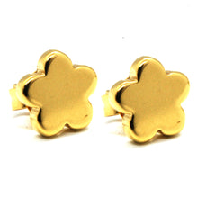 SET 5720: Gold-Plated 5-Petal Fat Flower Necklace & Earrings Set