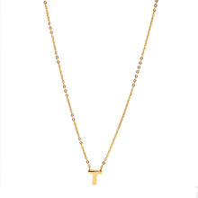 All IPG Fixed Letter Necklace (18