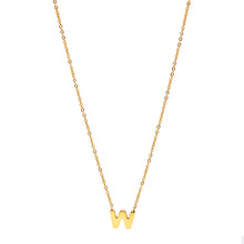 All IPG Fixed Letter Necklace (18