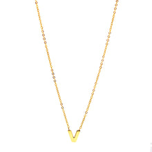 All IPG Fixed Letter Necklace (18