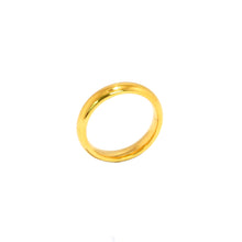 ESR 7802: Alexis Gold Plated Glossy Plain Comfort Fit Band