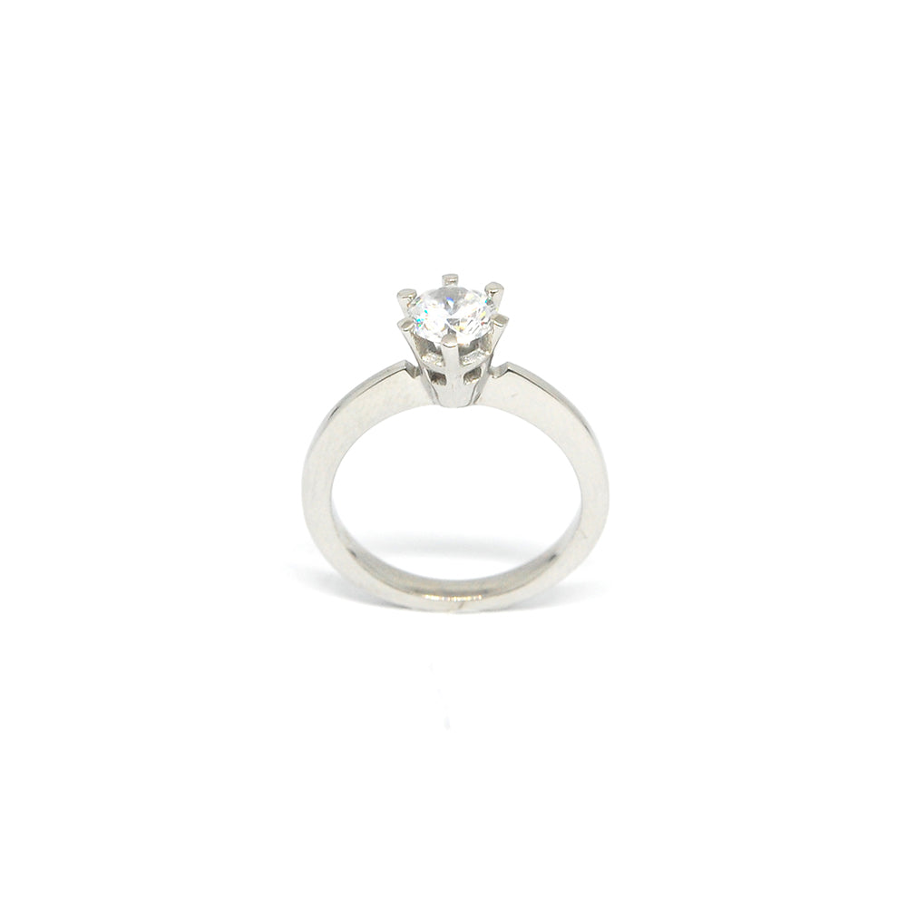 ESR 7270: Isabelle Brilliant 0.5-Carat Ring In 6-Prong Tiffany Setting