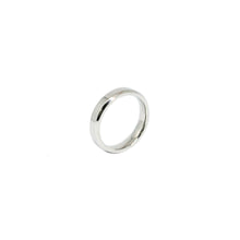 ESR 7543: Karen Stainless Steel glossy 4mm Flat Comfort Fit Ring