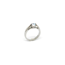 ESR 6065: Kiara 0-5-CT Enclosed Tension Set Solitaire Ring